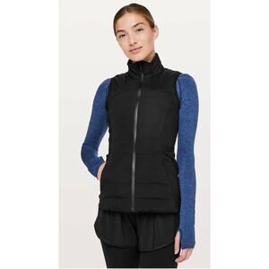 Lululemon Black Puffer Down For It All Vest